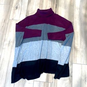 Calvin Klein color block flowy sweater